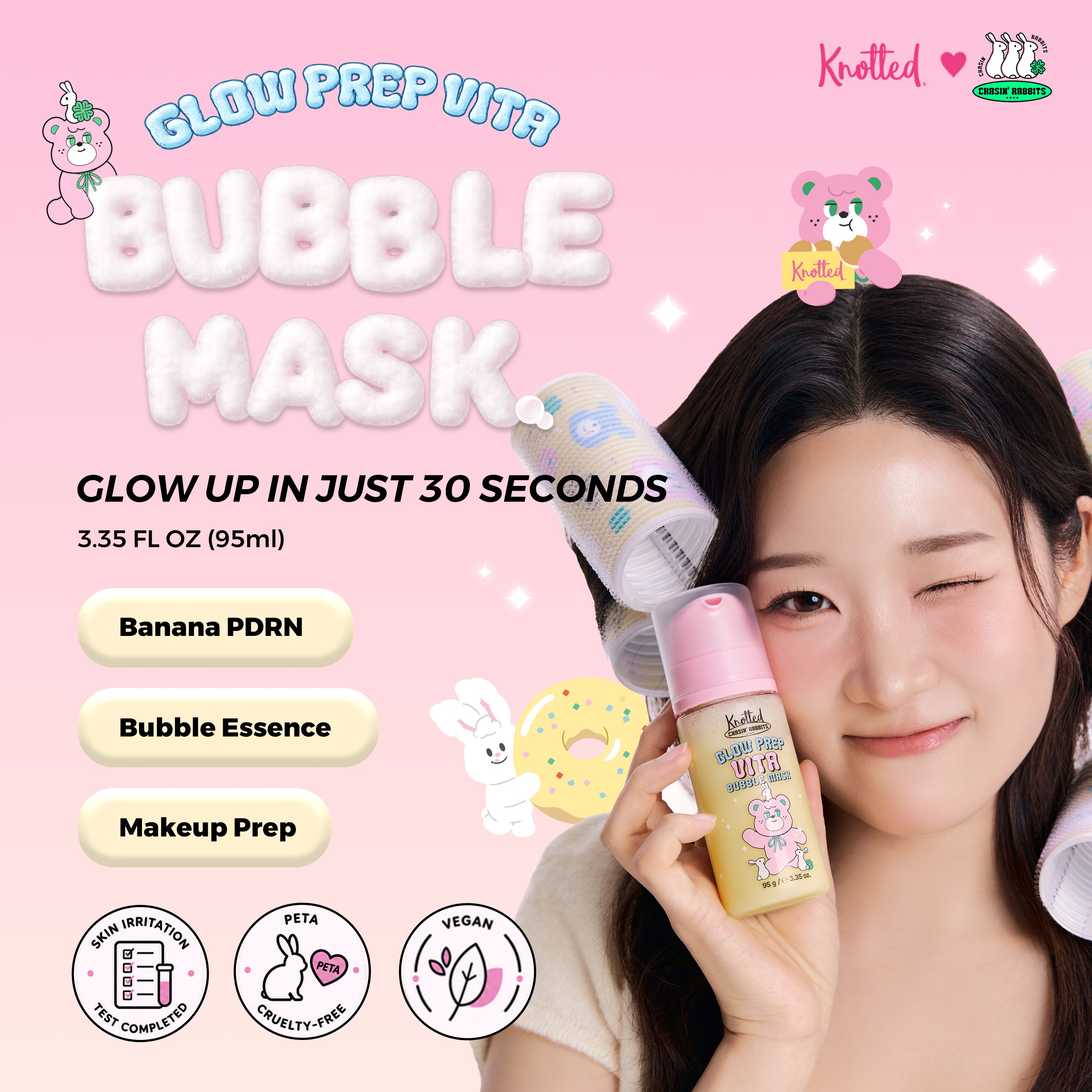 Glow Prep Vita Bubble Mask 95g 3.35 oz.