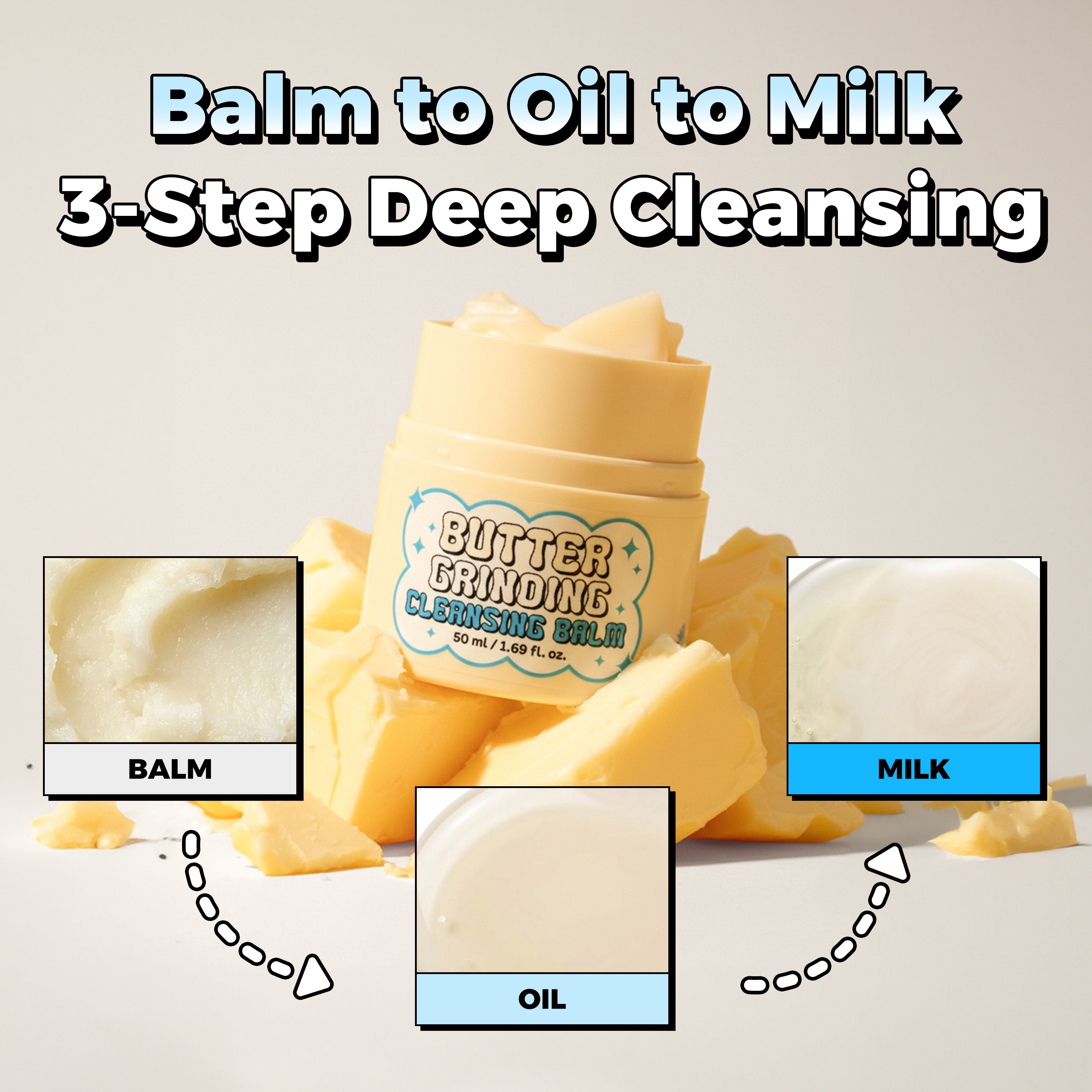 Butter Grinding Cleansing balm 50ml